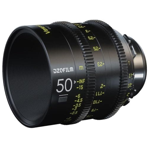 DZOFILM Vespid Prime Lente de cine T2.1 de 50 mm para montura PL - imagen 2