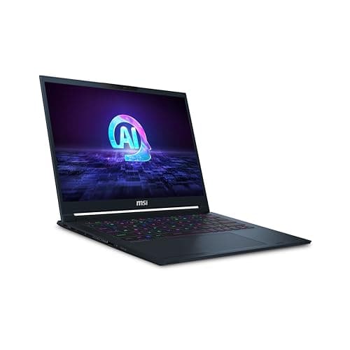 Laptop para juegos msi Stealth 14 AI Studio 14” 165Hz FHD+: Intel Core Ultra 7-155H, NVIDIA Geforce RTX 4050, 16GB DDR5, 1TB NVMe SSD, Thunderbolt 4, Win 11 Pro: Star Blue A1VEG-090US - imagen 3
