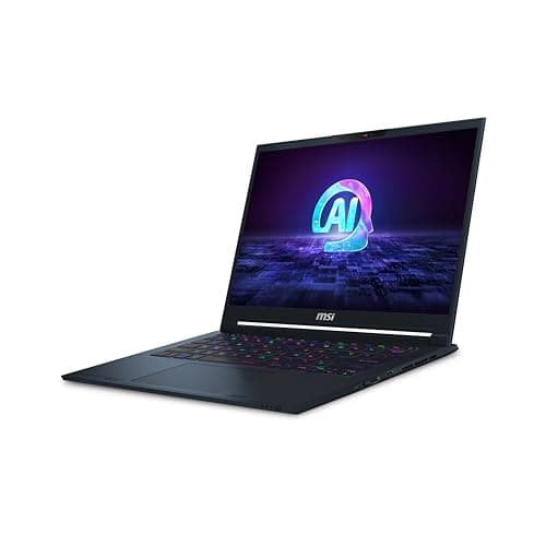 Laptop para juegos msi Stealth 14 AI Studio 14” 165Hz FHD+: Intel Core Ultra 7-155H, NVIDIA Geforce RTX 4050, 16GB DDR5, 1TB NVMe SSD, Thunderbolt 4, Win 11 Pro: Star Blue A1VEG-090US - imagen 4