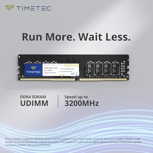 Memoria RAM Timetec 16GB DDR4 3200MHz PC4-3200AA UDIMM Escritorio - imagen 3
