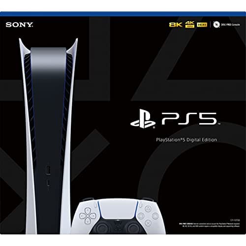 PS5 - Consola de Juegos Sony PlayStation 5 Edición Digital + Mando Inalámbrico - 16GB GDDR6 RAM, 825GB SSD, Salida 120Hz 8K, Blanco - imagen 4