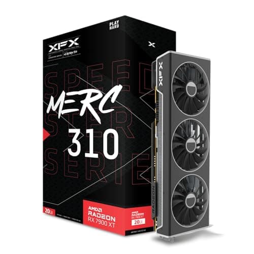Tarjeta gráfica para juegos XFX Speedster MERC310 AMD Radeon RX 7900 XT con 20 GB GDDR6, AMD RDNA 3 RX-79TMERCUR - imagen 2