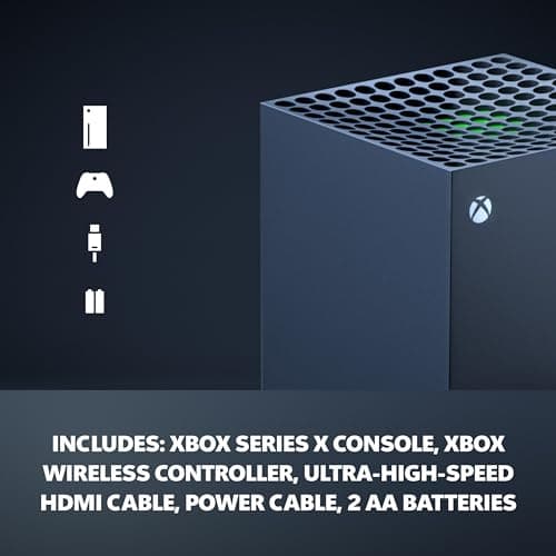 Xbox Series X - Consola de juegos - SSD de 1TB - Incluye controlador inalámbrico - Juegos 4K - 120FPS - Negro carbón - imagen 5