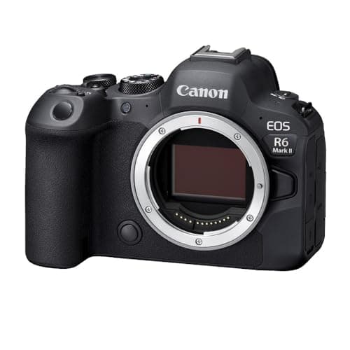 Cámara sin espejo Canon EOS R6 Mark II (solo cuerpo), cámara de fotograma completo, sensor CMOS de 24,2 megapíxeles, capacidades de fotografía y vídeo, negro - imagen 3