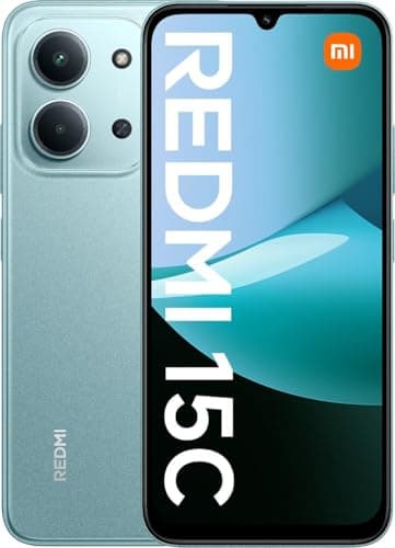 XIAOMI Redmi 15C 4G LTE (Compatible con Tmobile Tello Mint & Global) (128GB + 4GB) Libre Dual SIM 6.9" 50MP Modelo 25078RA3EL (Verde Menta) - imagen 2