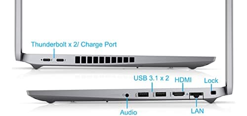 Laptop empresarial Dell Latitude 5520 de 15,6" HD, Intel i7-1165G7, 32 GB de RAM, SSD NVMe de 1 TB, cámara web, retroiluminación, Wi-Fi AX, Bluetooth, lector de tarjetas SD, HDMI, USB Type-C Thunderbolt - Windows 11 Pro (RENOVADO) - imagen 3