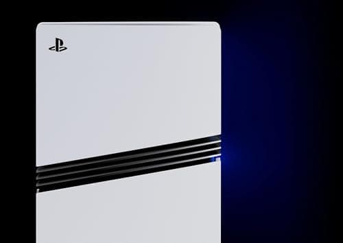 PlayStation 5 Pro with 2TB SSD Storage, Console Only - PS5 Pro Gaming System, White (Renewed) - imagen 3