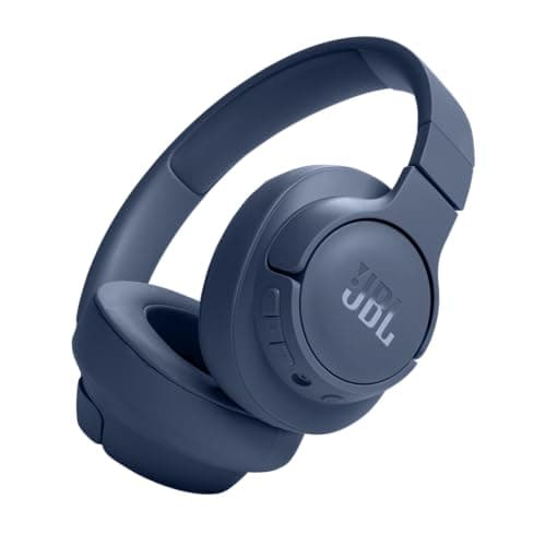 JBL Tune 720BT - Auriculares supraaurales inalámbricos con sonido JBL Pure Bass, Bluetooth 5.3, hasta 76H de duración de la batería y carga rápida, diseño ligero, cómodo y plegable (Azul) - imagen 2