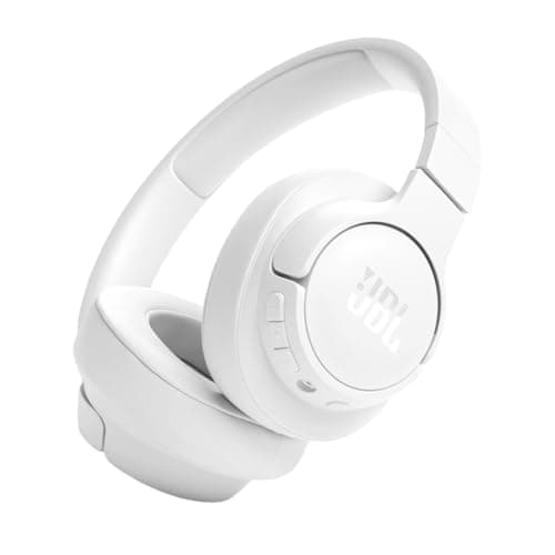 JBL Tune 720BT - Auriculares supraaurales inalámbricos con sonido JBL Pure Bass, Bluetooth 5.3, hasta 76H de duración de la batería y carga rápida, diseño ligero, cómodo y plegable (Blanco) - imagen 2