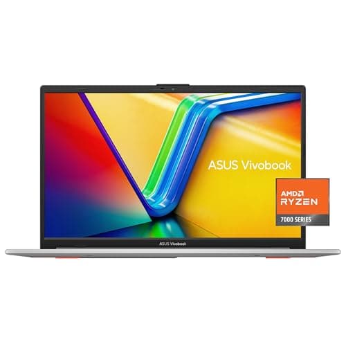 Laptop delgada ASUS Vivobook Go de 15.6”, AMD Ryzen 5 7520U, 8GB, 512GB, Windows 11 Home, Cool Silver, durabilidad de grado militar, carga rápida, protección de cámara web, E1504FA-AS54 - imagen 2