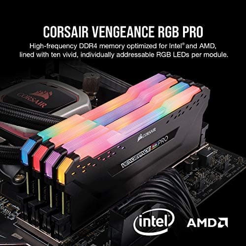 Memoria RAM Corsair Vengeance RGB Pro 16GB (2x8GB) DDR4 3200MHz - imagen 3