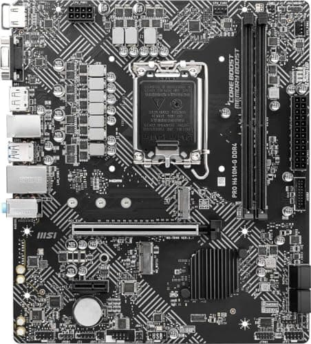 Placa Base MSI PRO H610M-G DDR4 Intel LGA 1700, PCIe 4, mATX - imagen 3
