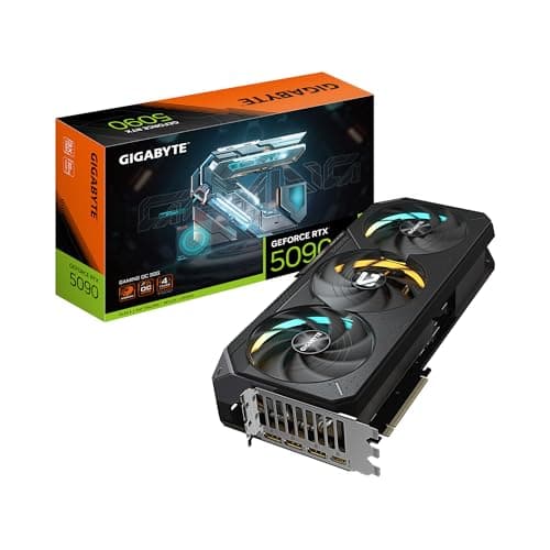 Tarjeta gráfica GIGABYTE GeForce RTX 5090 Gaming OC 32G, sistema de refrigeración WINDFORCE, 32 GB GDDR7 de 512 bits, de NVIDIA, DisplayPort y HDMI - Interfaz de salida de vídeo, tarjeta de vídeo GV-N5090GAMING OC-32GD - imagen 2