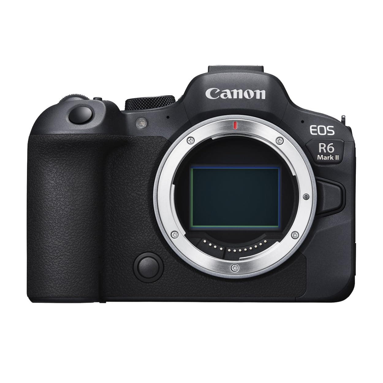 Cámara sin espejo Canon EOS R6 Mark II (solo cuerpo), cámara de fotograma completo, sensor CMOS de 24,2 megapíxeles, capacidades de fotografía y vídeo, negro - imagen 1