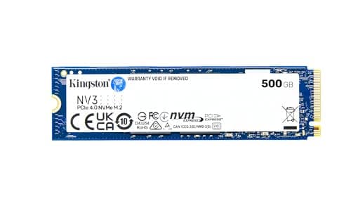 Kingston NV3 500GB M.2 2280 NVMe SSD | PCIe 4.0 generación 4x4 | Hasta 5000 MB/s | SNV3S/500G - imagen 2